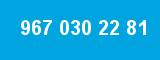 967 030 22 81 967 030 22 81